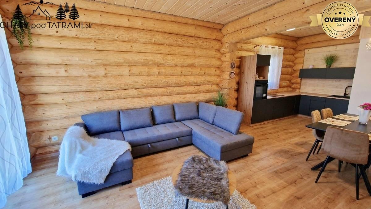 Nový 4i masívny zrub Polomka Nízke Tatry 
