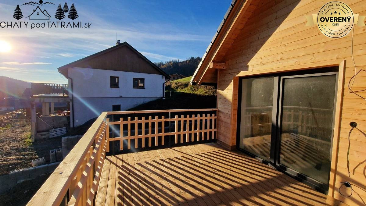 Posledná 3i chata v lyžiarskom stredisku Ski Mýto Nízke Tatry