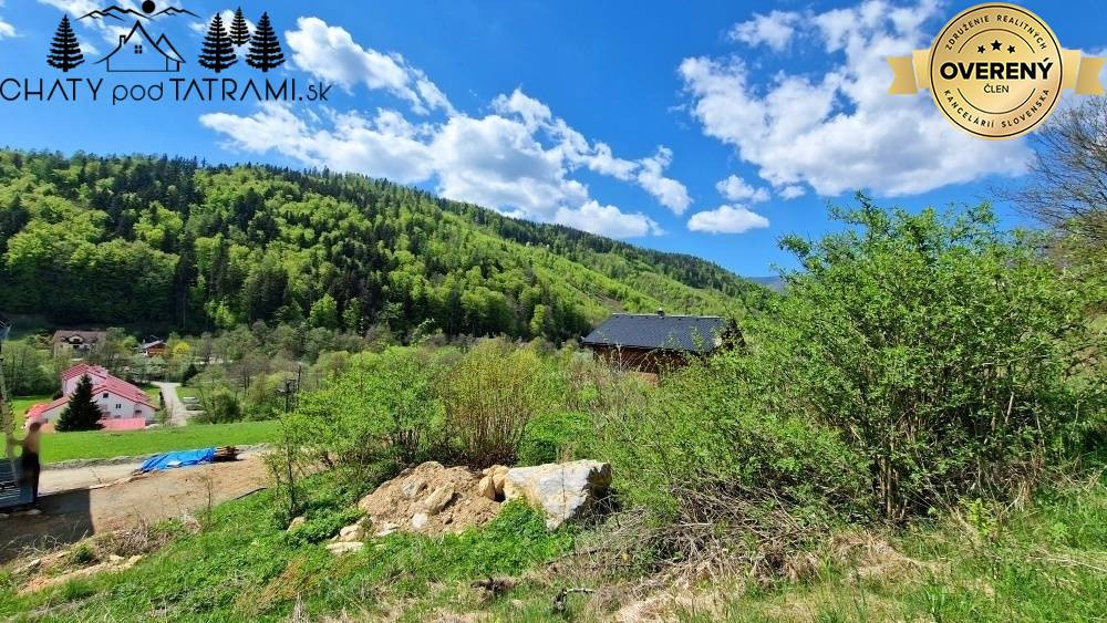 Stavebný pozemok pod Chopkom Nízke Tatry