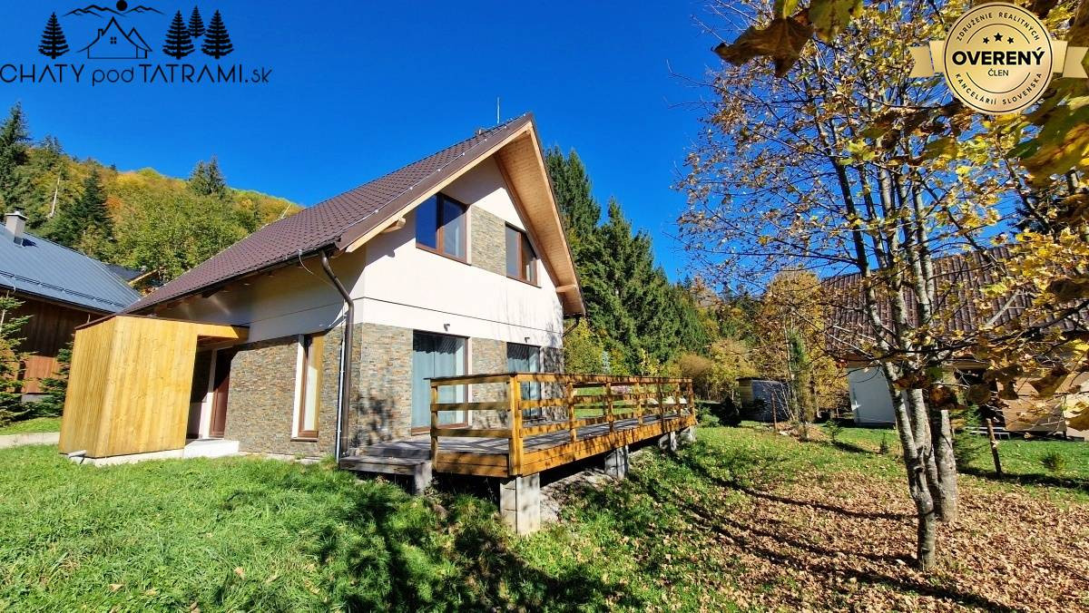 Nová 4i chata pri lese Krpáčovo Nízke Tatry