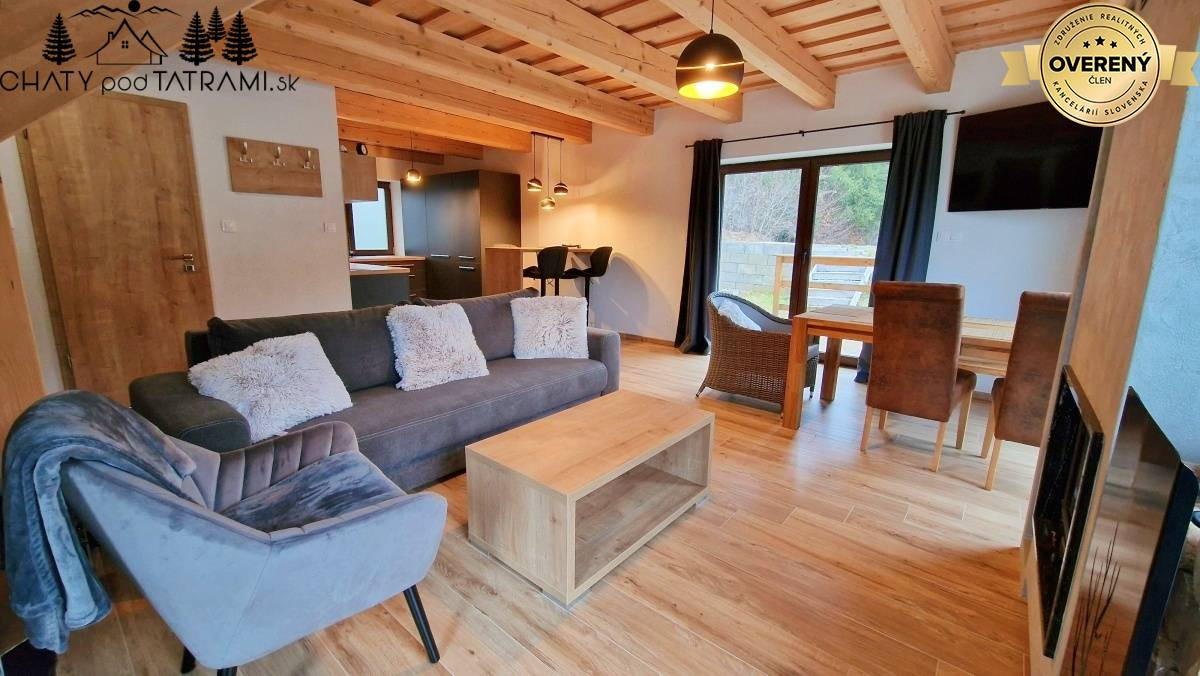 Nová 4i chata pri lese Krpáčovo Nízke Tatry