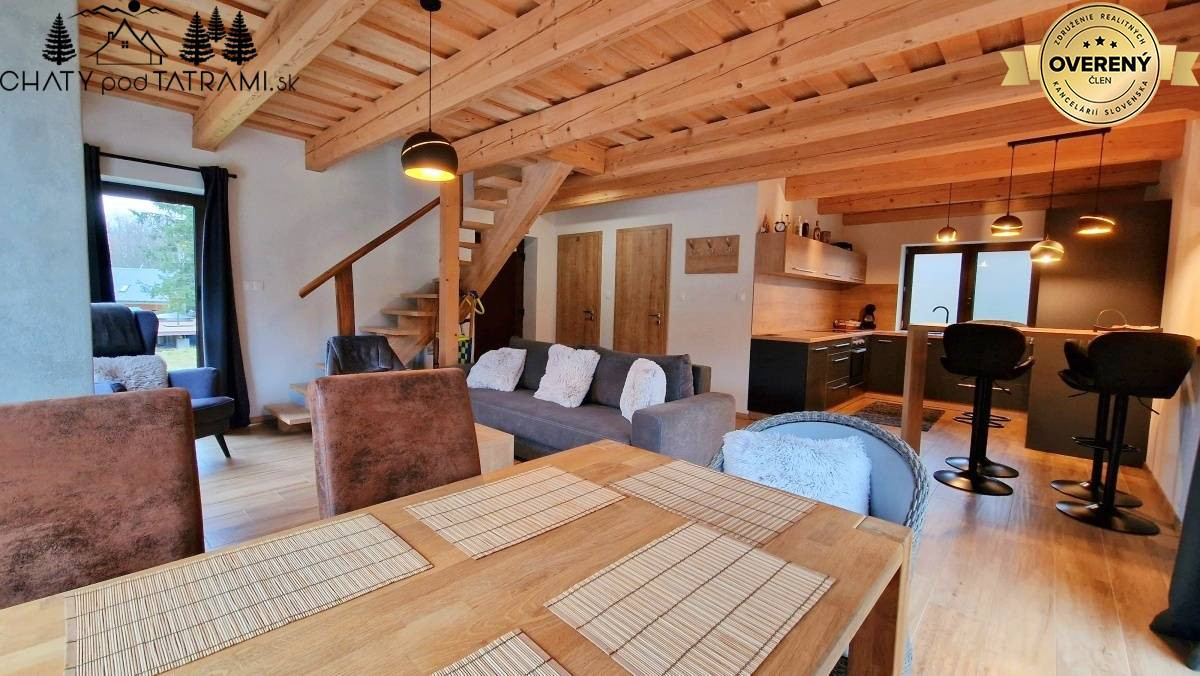 Nová 4i chata pri lese Krpáčovo Nízke Tatry