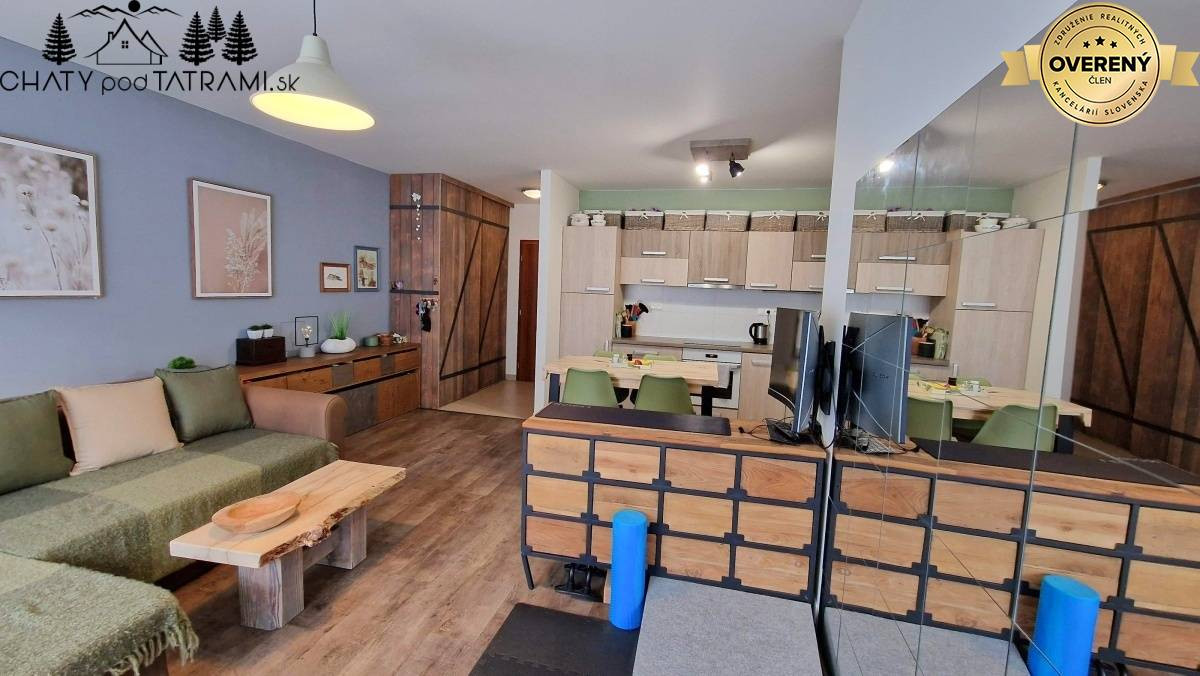 Útulný 2i byt pri lese Tále Nízke Tatry