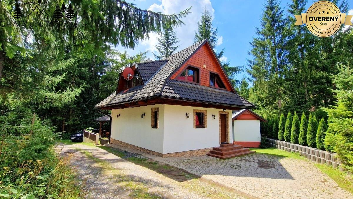 Útulná 4i chata v lesnom prostredí Mýto p. Ďumbierom Nízke Tatry