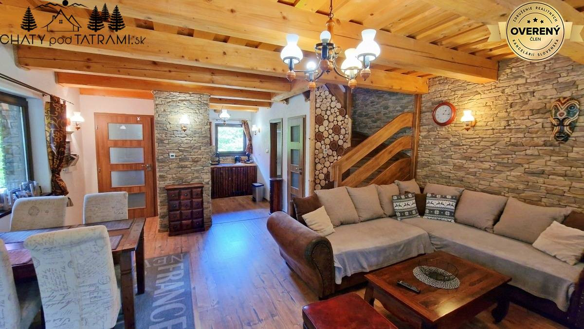 Útulná 4i chata v lesnom prostredí Mýto p. Ďumbierom Nízke Tatry