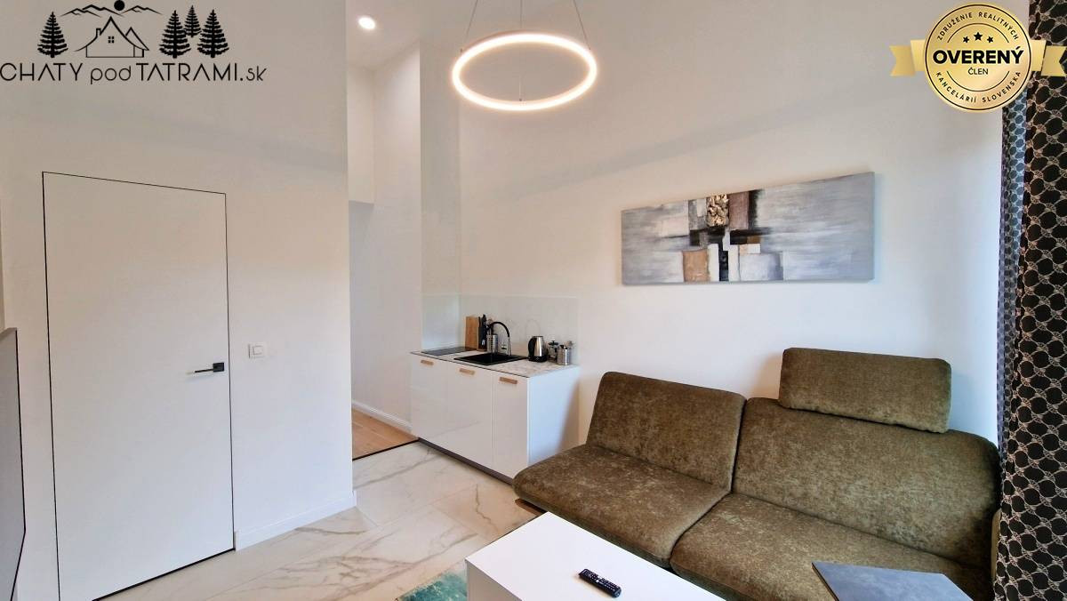 2i apartmán v rekreačnom komplexe s bazénom Nízke Tatry
