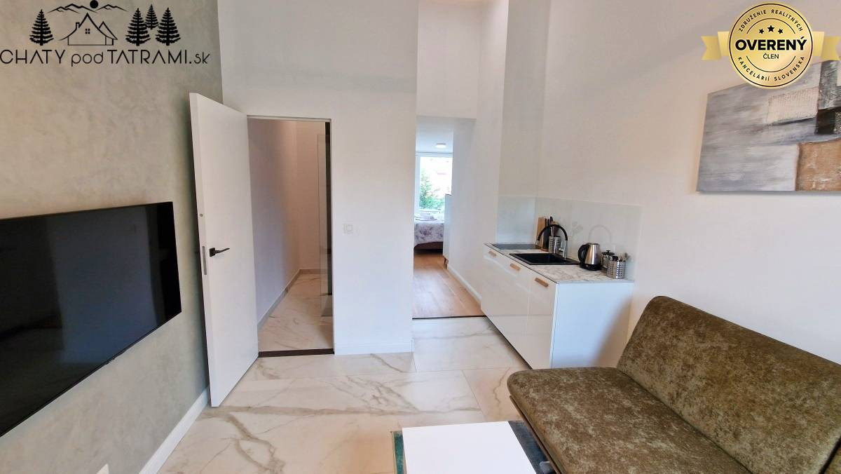 2i apartmán v rekreačnom komplexe s bazénom Nízke Tatry