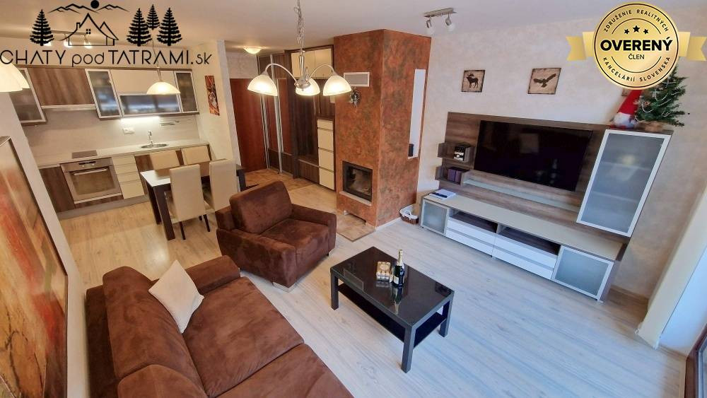 2i apartmán s krbom a garážou Tále Nízke Tatry