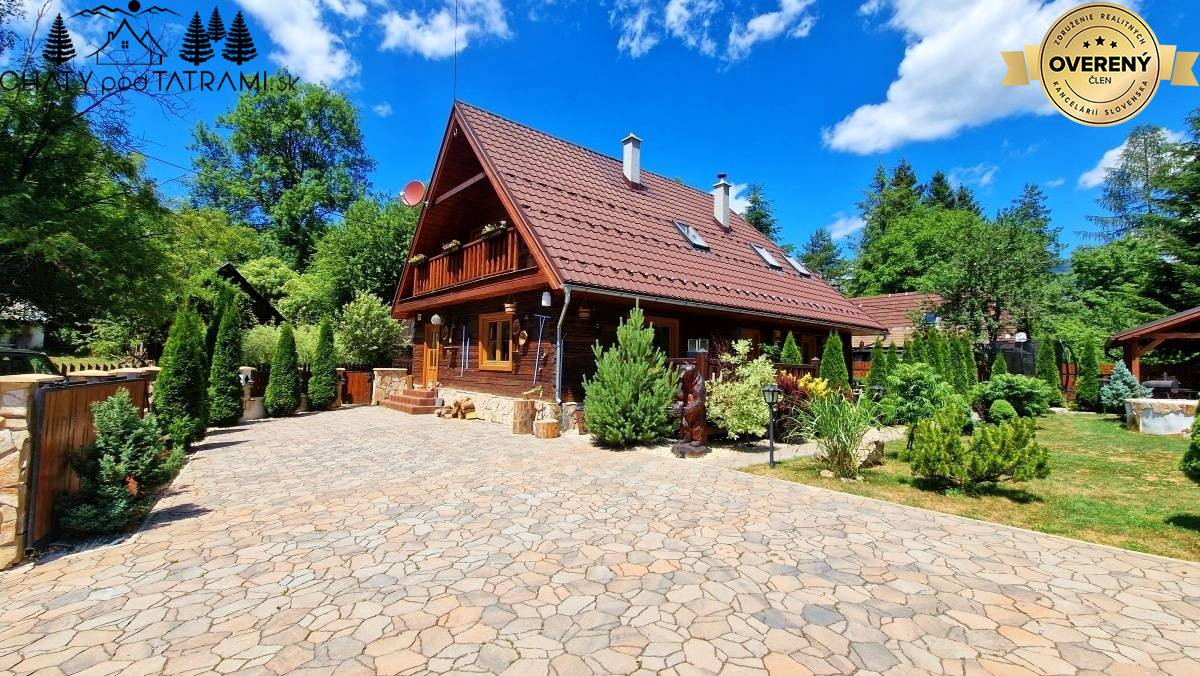 Dvojapartmánová štýlová drevenica Mýto... Nízke Tatry