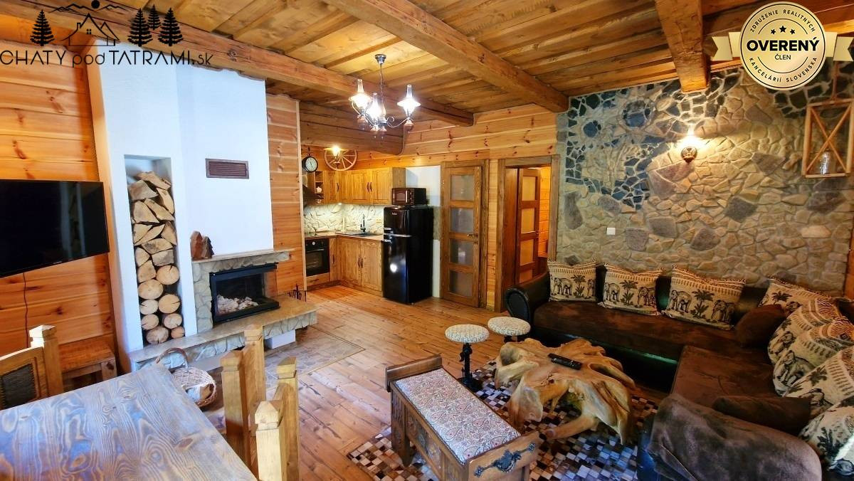 Štýlová dvojapartmánová drevenica Mýto Nízke Tatry