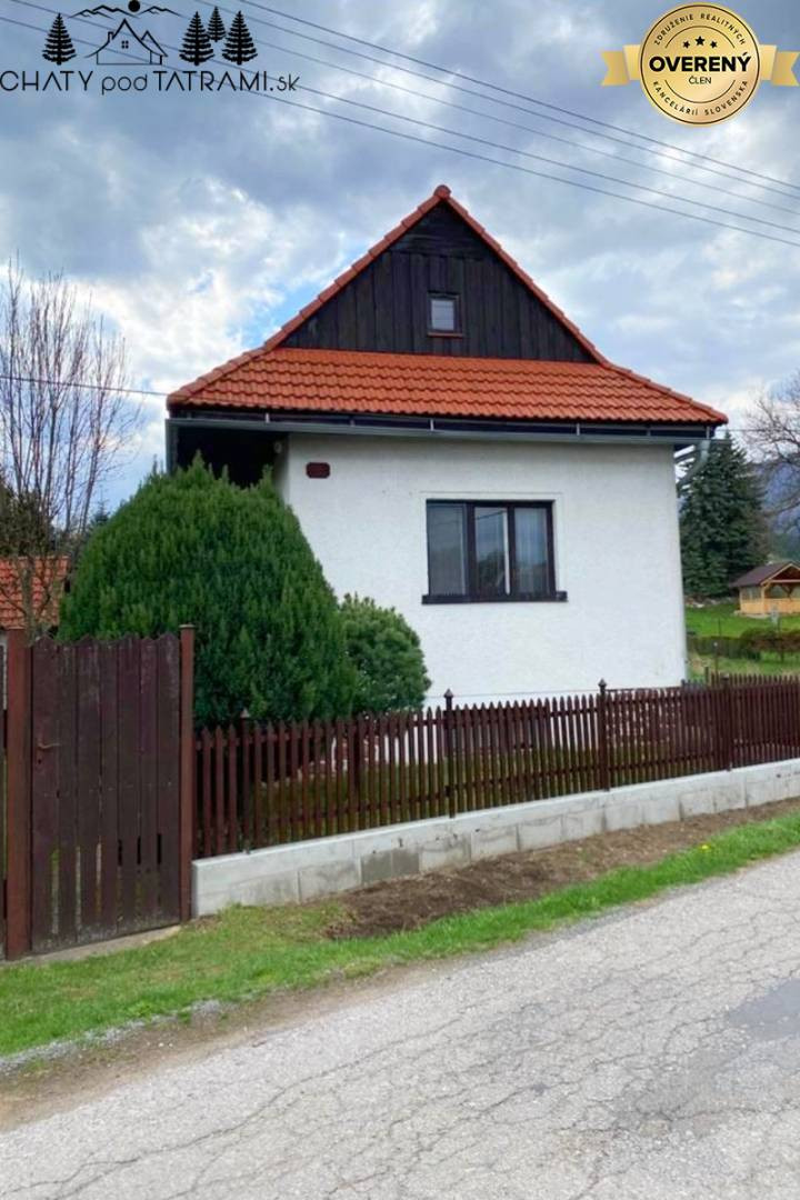 Útulná chalúpka na veľkom pozemku Jasenie Nízke Tatry