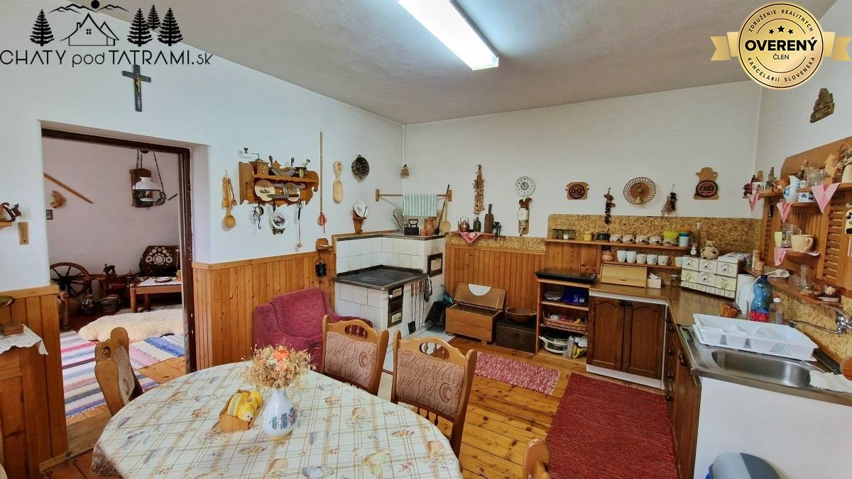 Útulná chalúpka na veľkom pozemku Jasenie Nízke Tatry