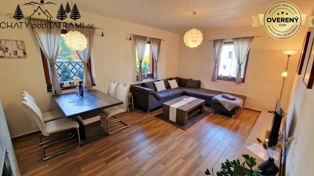 Top Cena 3i apartmán s krbom pri Hoteli Bystrá Nízke Tatry