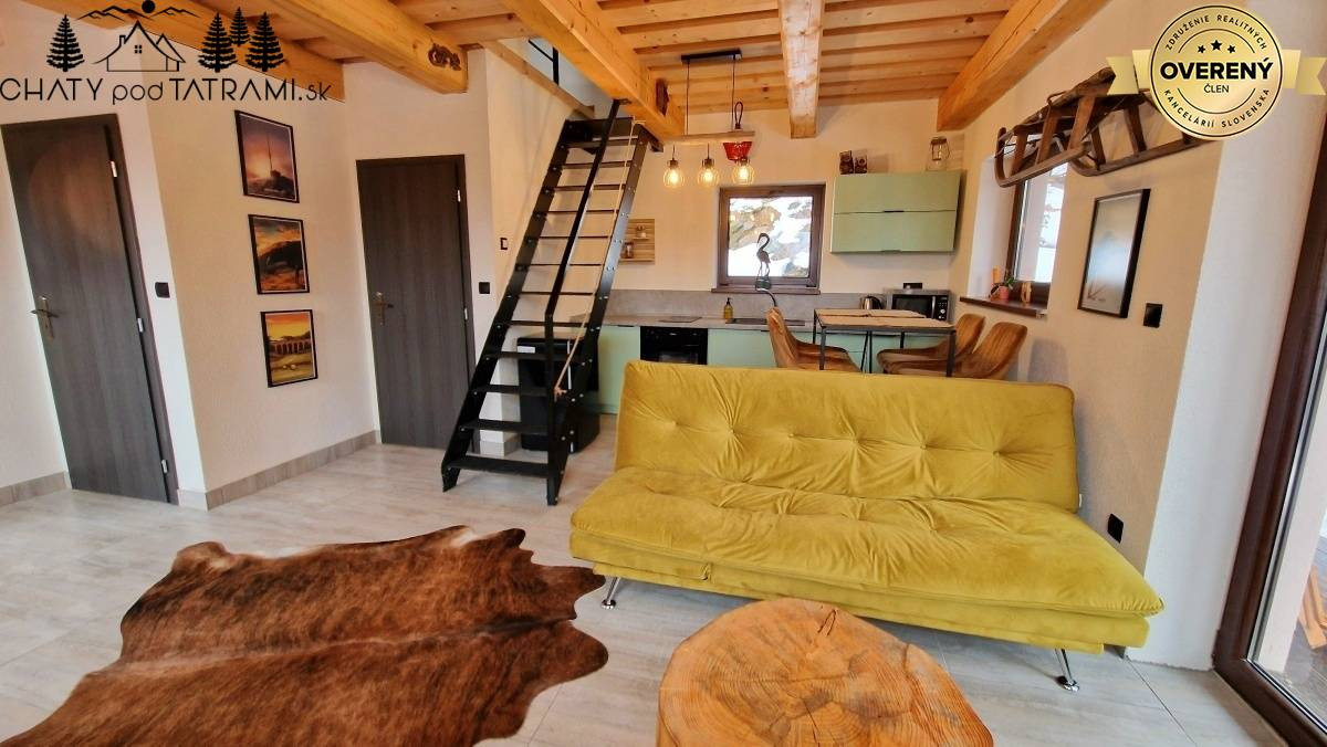 Nové chaty v lese Krpáčovo Nízke Tatry