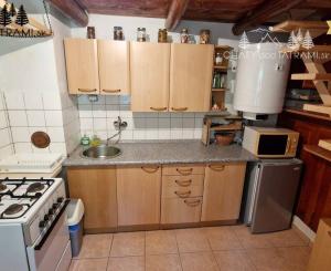 Útulná murovaná chata Tále Nízke Tatry