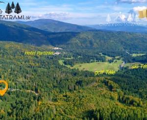 Útulná murovaná chata Tále Nízke Tatry