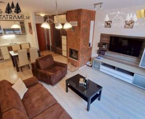 2i apartmán s krbom a garážou Tále Nízke Tatry