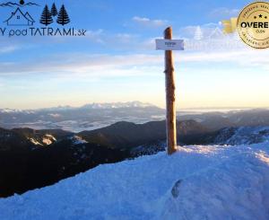 2i apartmán s krbom a garážou Tále Nízke Tatry