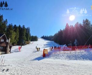 4i chata v lese pri potôčiku Krpáčovo Nízke Tatry