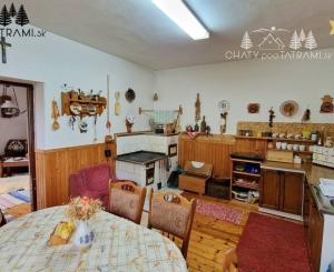 Útulná chalúpka na veľkom pozemku Jasenie Nízke Tatry