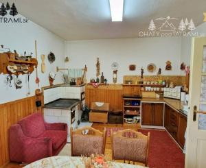 Útulná chalúpka na veľkom pozemku Jasenie Nízke Tatry