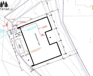 Stavebný pozemok s projektom na apartmánový dom Mýto Nízke Tatry