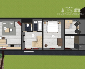 Tradičná 4i drevenica Mýto Nízke Tatry