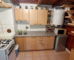 Útulná murovaná chata Tále Nízke Tatry