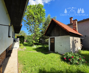 Útulná chalúpka na veľkom pozemku Jasenie Nízke Tatry