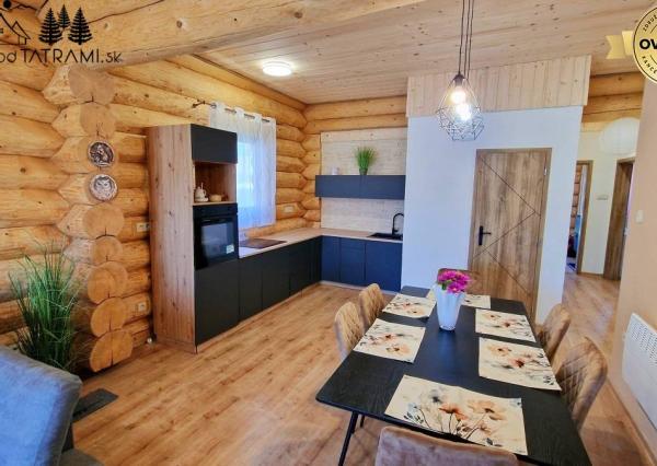 Nový 4i masívny zrub Polomka Nízke Tatry 