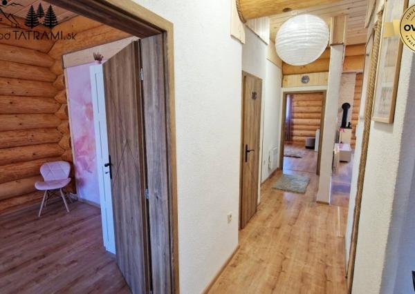 Nový 4i masívny zrub Polomka Nízke Tatry 