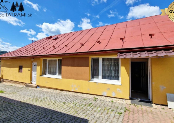 Útulný 3i domček na slnečnom pozemku Nízke Tatry