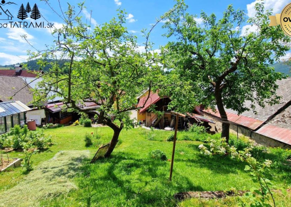 Útulný 3i domček na slnečnom pozemku Nízke Tatry