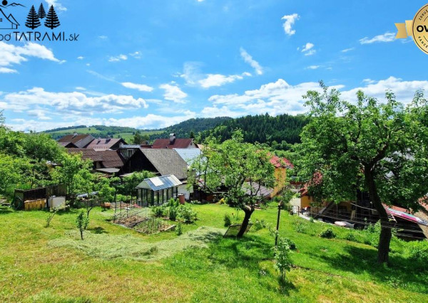 Útulný 3i domček na slnečnom pozemku Nízke Tatry