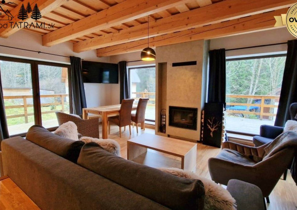 Nová 4i chata pri lese Krpáčovo Nízke Tatry