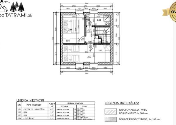 Stavebný pozemok s IS v lesnom prostredí Jarabá Nízke Tatry