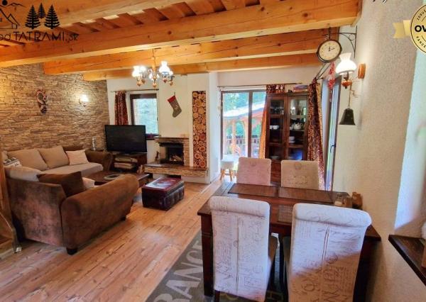 Útulná 4i chata v lesnom prostredí Mýto p. Ďumbierom Nízke Tatry