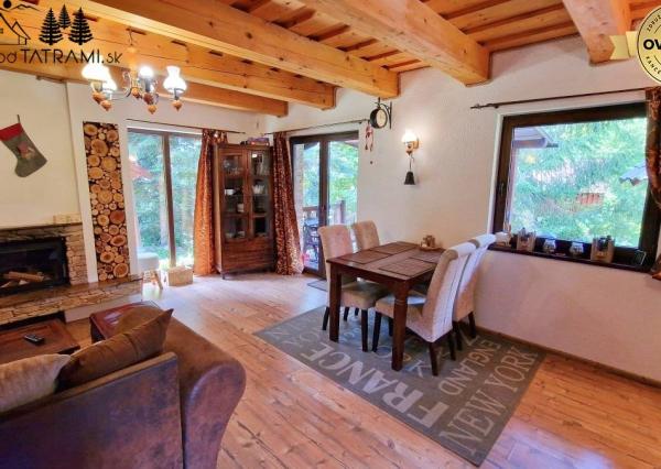 Útulná 4i chata v lesnom prostredí Mýto p. Ďumbierom Nízke Tatry