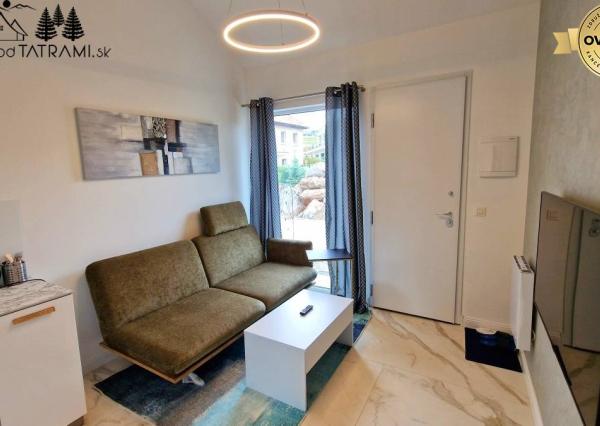 2i apartmán v rekreačnom komplexe s bazénom Nízke Tatry