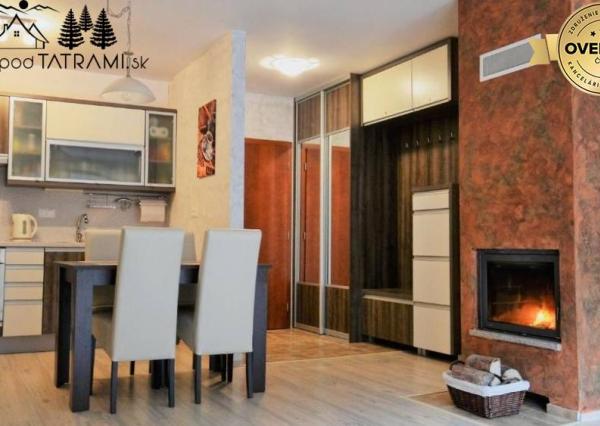 2i apartmán s krbom a garážou Tále Nízke Tatry
