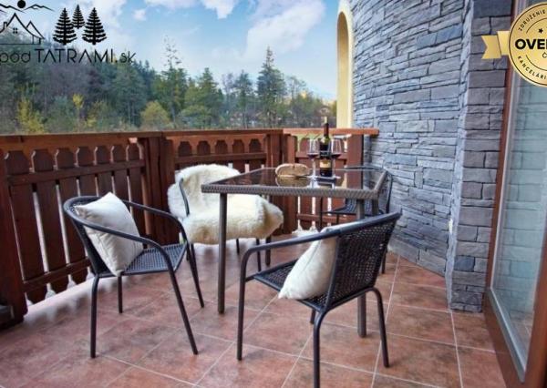 2i apartmán s krbom a garážou Tále Nízke Tatry