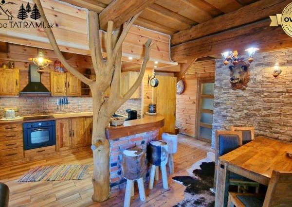 Dvojapartmánová štýlová drevenica Mýto... Nízke Tatry