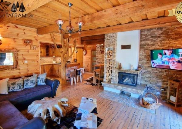 Dvojapartmánová štýlová drevenica Mýto... Nízke Tatry