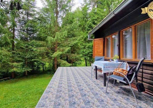 4i chata v lese pri potôčiku Krpáčovo Nízke Tatry