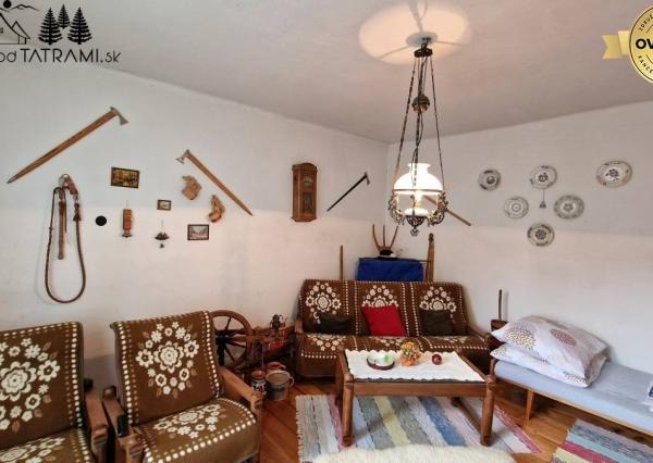 Útulná chalúpka na veľkom pozemku Jasenie Nízke Tatry
