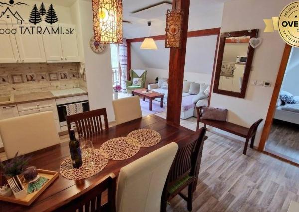 Štýlový 3i apartmán Bystrá Nízke Tatry