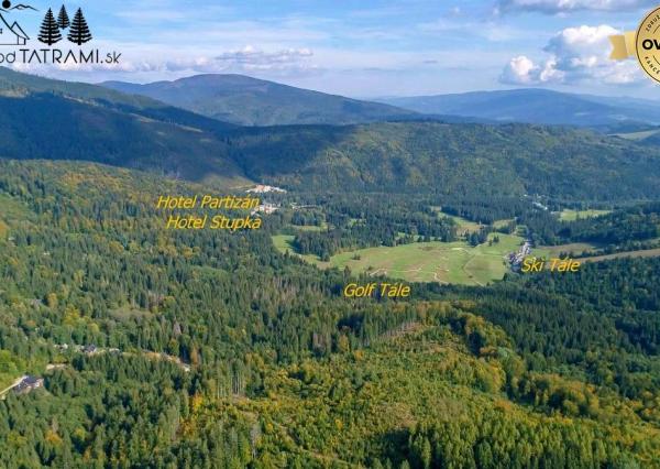 Nová 4i chata s galériou v lese - Tále Nízke Tatry