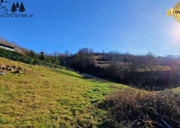 Stavebný pozemok s projektom na apartmánový dom Mýto Nízke Tatry