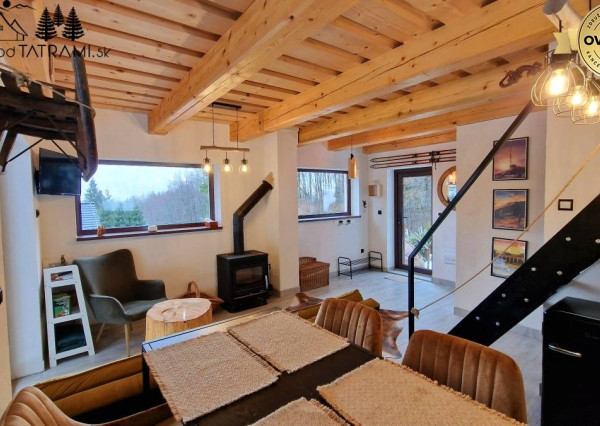 Nové chaty v lese Krpáčovo Nízke Tatry