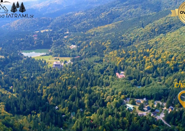 Nové chaty v lese Krpáčovo Nízke Tatry